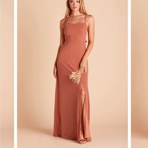 Birdy Grey Benny Dress Crepe Terracotta